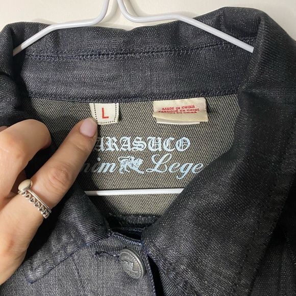 Parasuco denim legend jeans coat ( shiny dark blue ) - Picture 3 of 9